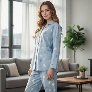 Rosemaid 羅絲美 - 精靈剪影長袖衣褲裝睡衣【R4341】