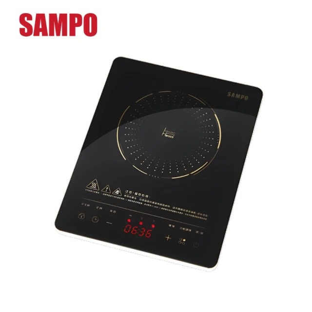 SAMPO 聲寶&nbsp;微電腦薄型IH變頻電磁爐 KM-AA12Q -
