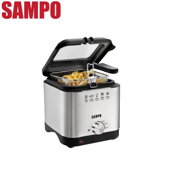 SAMPO聲寶 1.5L輕巧快速油炸鍋 TG-LA09C -