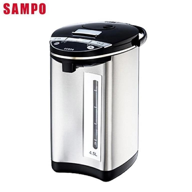 SAMPO 聲寶 4.5L四級能電動給水304不銹鋼內膽微電腦電熱水瓶 KP-LC45W -