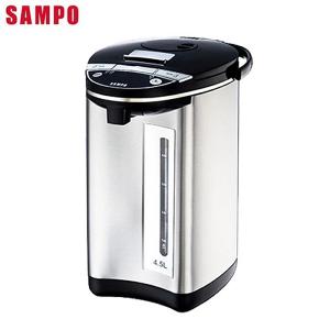 SAMPO 聲寶 4.5L四級能電動給水304不銹鋼內膽微電腦電熱水瓶 KP-LC45W -