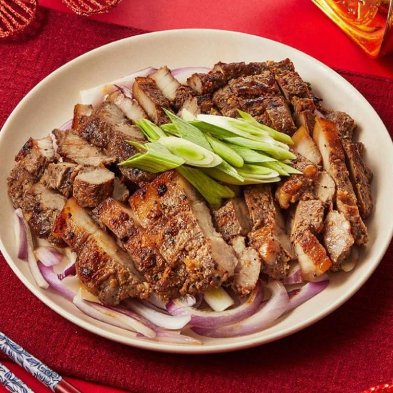 【星廚饌】年菜4件組(烏骨雞湯+糯米糕+鹹豬肉+嫩排)