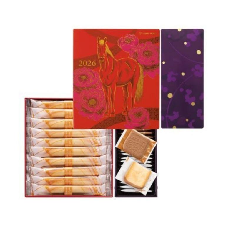 YOKU MOKU【新年限定】雪茄薄片濃巧雙拼禮盒  44入