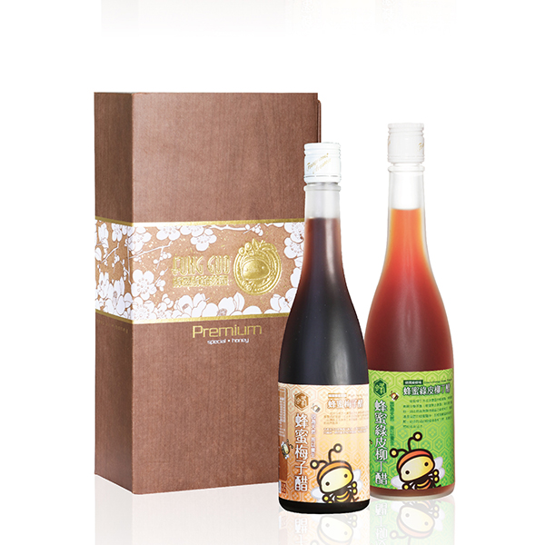 蜂國蜂蜜莊園 醋蜜禮盒(柳丁醋+梅子醋)