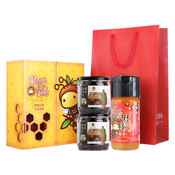蜂國蜂蜜莊園 龍情蜜意(荔枝蜜+碳焙龍眼肉*2)