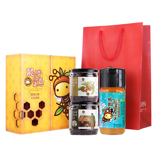 蜂國蜂蜜莊園 龍情蜜意(冬蜜+莊園龍眼肉+碳焙龍眼肉)
