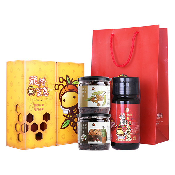 蜂國蜂蜜莊園 龍情蜜意(桂圓紅棗茶+莊園龍眼肉+碳焙龍眼肉)