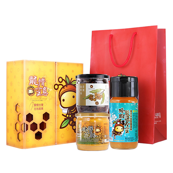 蜂國蜂蜜莊園 龍情蜜意(冬蜜+破壁花粉+莊園龍眼肉)