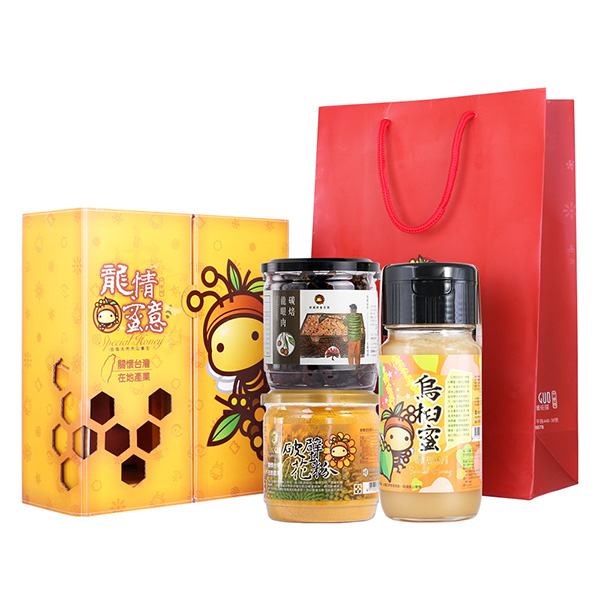 蜂國蜂蜜莊園 龍情蜜意(烏桕蜜+碳焙龍眼肉+破壁花粉)