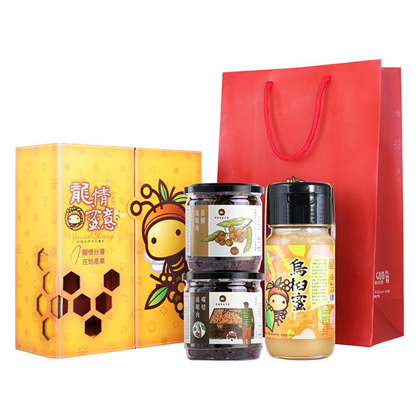 蜂國蜂蜜莊園 龍情蜜意(烏桕蜜+莊園龍眼肉+碳焙龍眼肉)