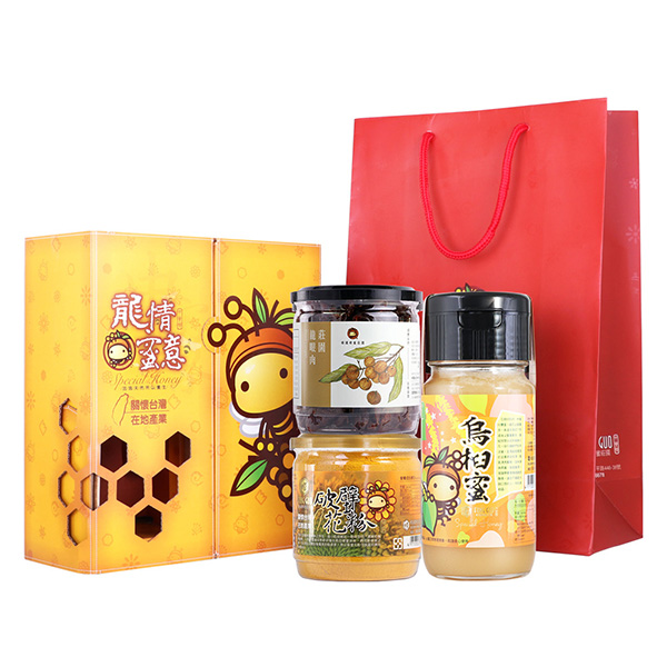 蜂國蜂蜜莊園 龍情蜜意(烏桕蜜+莊園龍眼肉+破壁花粉)