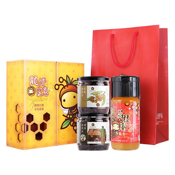 蜂國蜂蜜莊園 龍情蜜意(荔枝蜜+莊園龍眼肉+碳焙龍眼肉)
