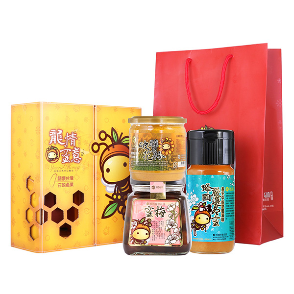 蜂國蜂蜜莊園 龍情蜜意(冬蜜+破壁花粉+蜜梅)
