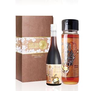蜂國蜂蜜莊園 醋蜜禮盒(梅子醋+土蜂蜜)