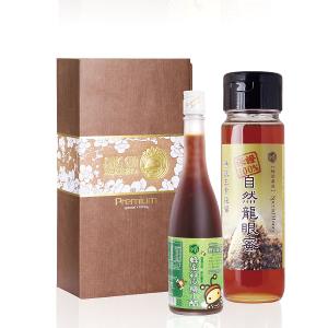 蜂國蜂蜜莊園 醋蜜禮盒(柳丁醋+自然蜜)