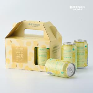 檸檬生存指南 蜜檸琥珀果醋氣泡飲_6入裝手提盒
