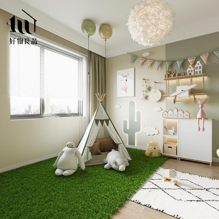 居家兒童遊戲墊戶外陽台草皮(無背膠)