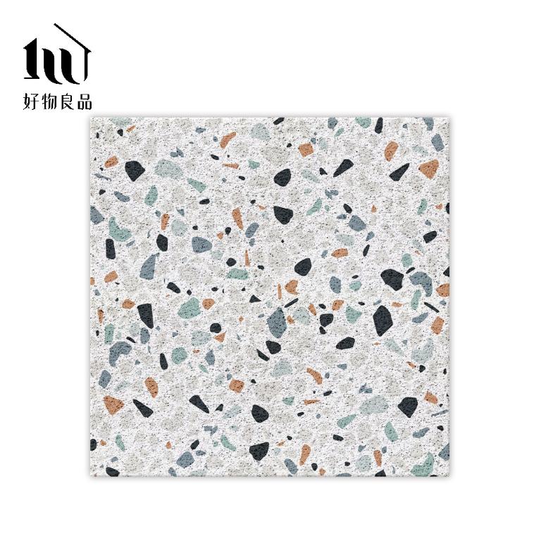 藝術系列《水磨石》獨家設計大尺寸可剪裁玄關大門絲圈刮泥墊