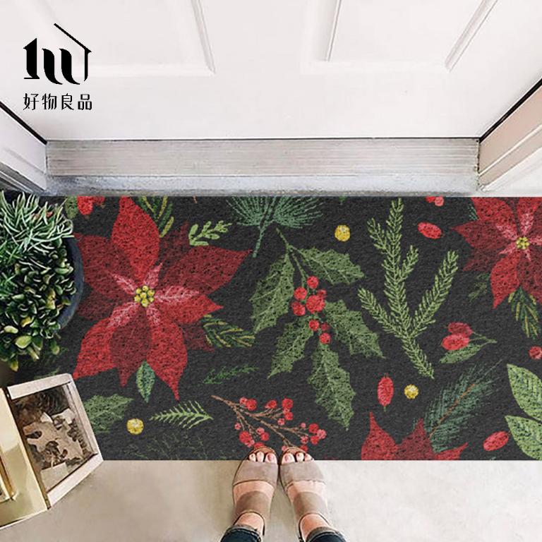 快樂系列《奇幻森林》獨家設計大尺寸可剪裁玄關大門絲圈刮泥墊
