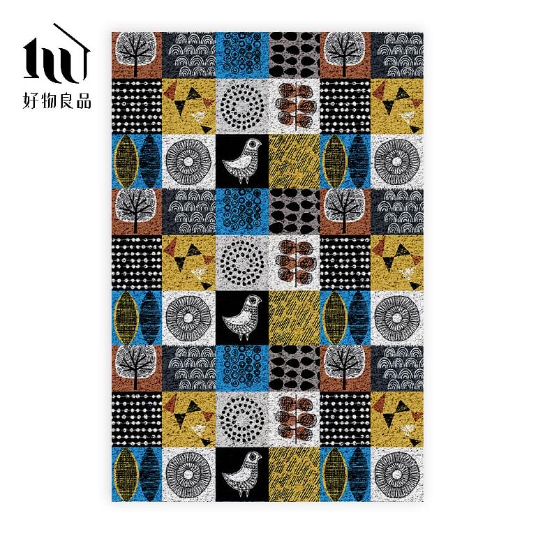 森林系列《自然森林》日本居家大尺寸可剪裁玄關大門絲圈刮泥墊