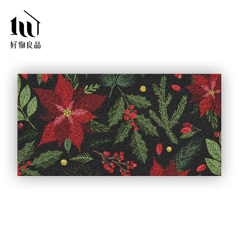 快樂系列《奇幻森林》獨家設計大尺寸可剪裁玄關大門絲圈刮泥墊