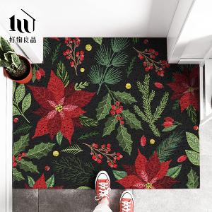 快樂系列《奇幻森林》獨家設計大尺寸可剪裁玄關大門絲圈刮泥墊