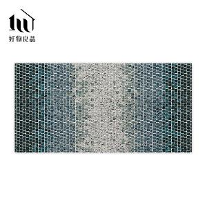 藝術系列《海洋印象》獨家設計大尺寸可剪裁玄關大門絲圈刮泥墊