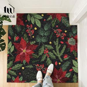 快樂系列《奇幻森林》獨家設計大尺寸可剪裁玄關大門絲圈刮泥墊