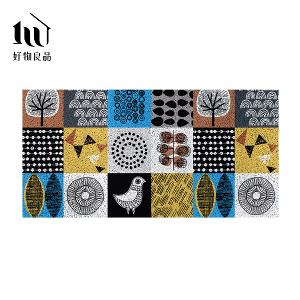 森林系列《自然森林》日本居家大尺寸可剪裁玄關大門絲圈刮泥墊