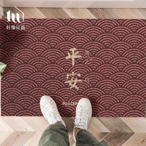 《永保安康》長形款新日系風加大超長可剪裁玄關大門絲圈刮泥墊
