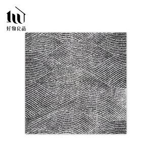 藝術系列《枯山水》獨家設計大尺寸可剪裁玄關大門絲圈刮泥墊