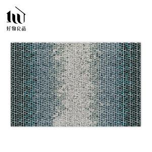 藝術系列《海洋印象》獨家設計大尺寸可剪裁玄關大門絲圈刮泥墊