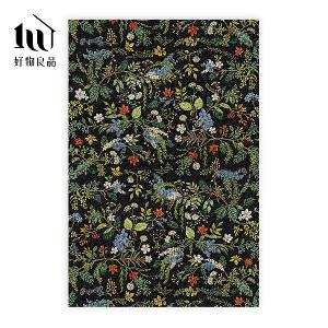 花卉系列《繁花秘境》獨家設計大尺寸可剪裁玄關大門絲圈刮泥墊