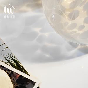 手工製作白玉石紋藝術光影花瓶