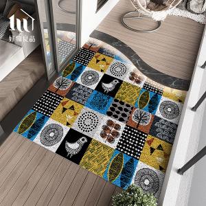 森林系列《自然森林》日本居家大尺寸可剪裁玄關大門絲圈刮泥墊