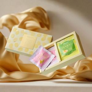 檸檬生存指南 檸檬的禮物_雙饗禮盒 (經典原味/酸甜梅粉10g 8入 附品牌提袋)