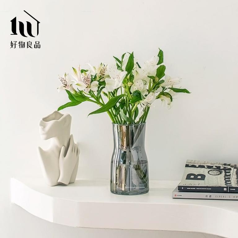 雙色漸變手工玻璃花瓶(5款任選)