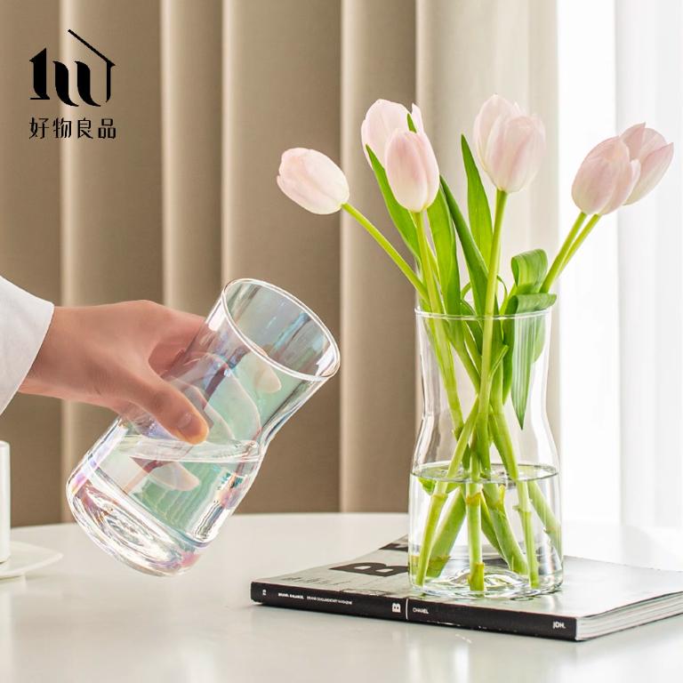 雙色漸變手工玻璃花瓶(5款任選)