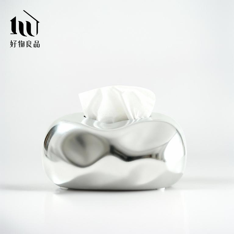 北歐設計輕奢陶瓷衛生紙盒