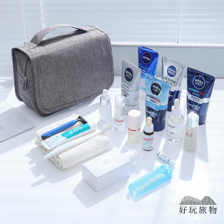 二入組_日本旅行露營專用洗漱化妝盥洗包