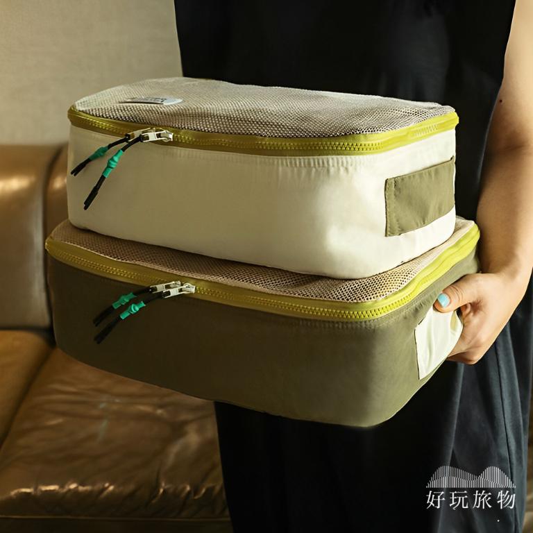 四入套裝組_多功能旅行拉鍊網格分類收納袋