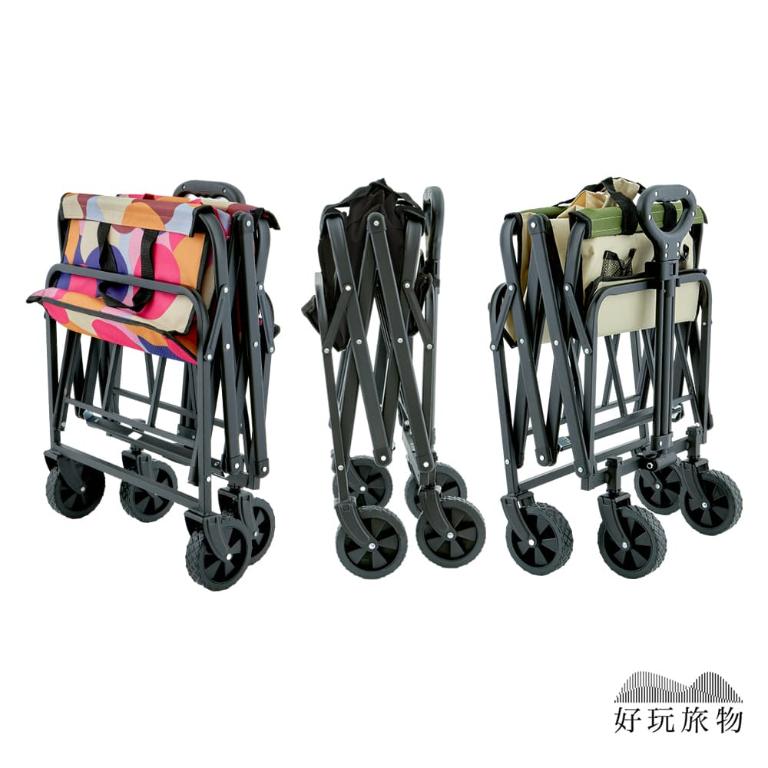 戶外可拆洗折疊露營推車