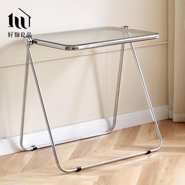 嚴選高品質鏡面電鍍高承重折疊牆壁收納工作桌