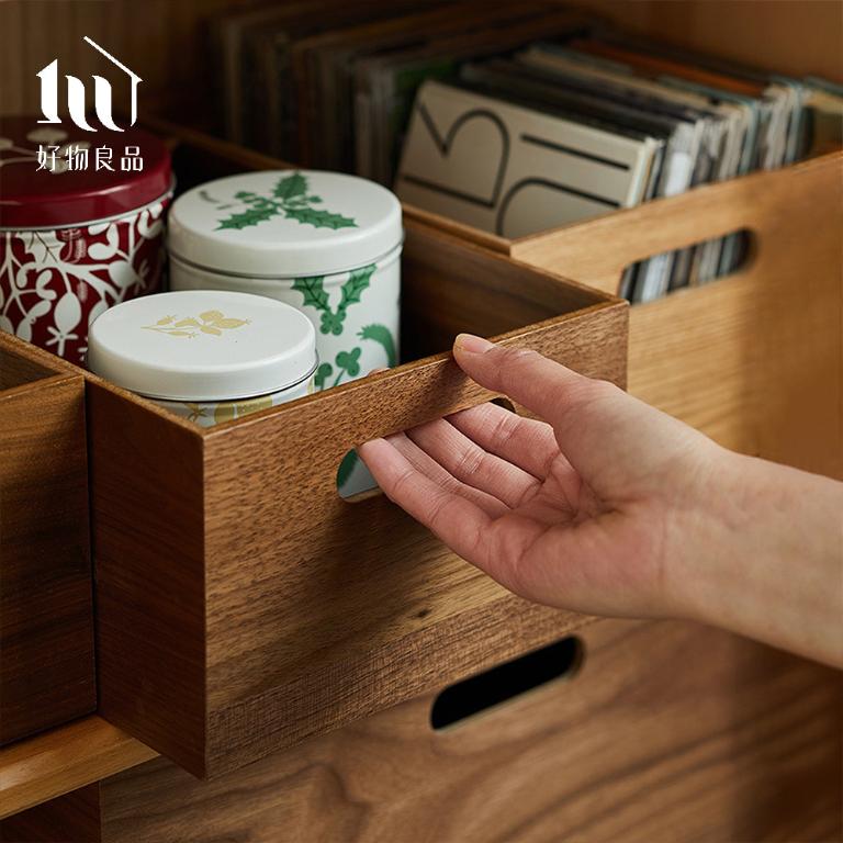 高品質日本原木整理收納箱置物盒(3款任選)