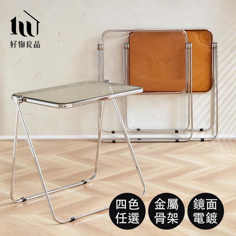 嚴選高品質鏡面電鍍高承重折疊牆壁收納工作桌