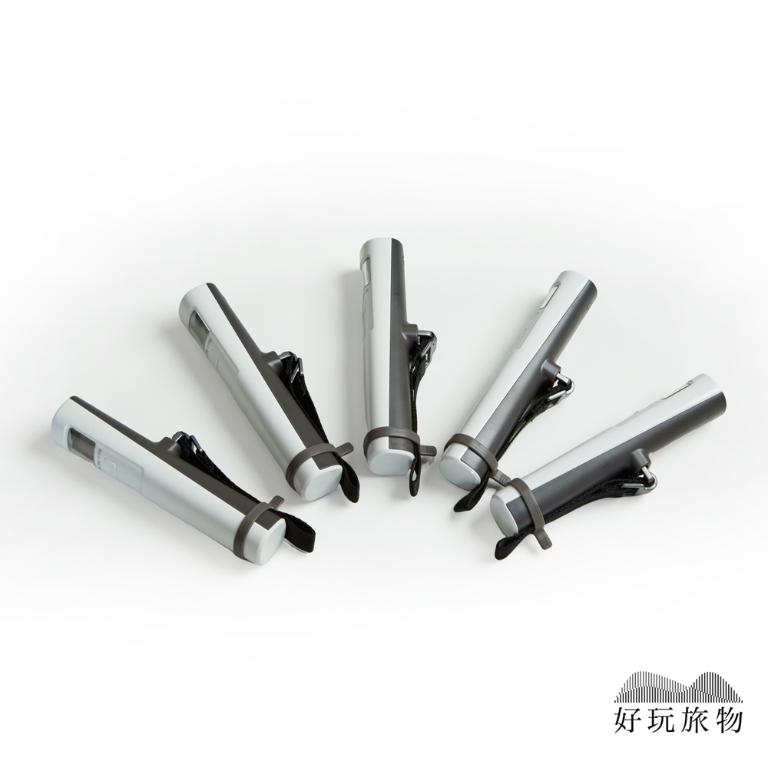 免電池可託運手搖式自動充電旅行電子秤-白色