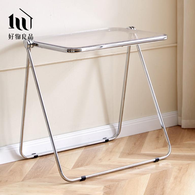 嚴選高品質鏡面電鍍高承重折疊牆壁收納工作桌