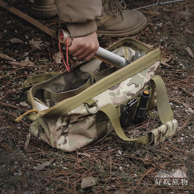 露營軍工迷彩工具收納包