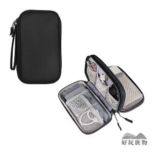 二入組_旅行專用防撞耐壓充電器電線專用收納包