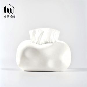 北歐設計輕奢陶瓷衛生紙盒